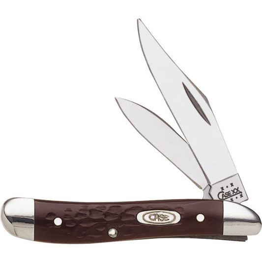 Peanut Brown Delrin Brand : Case Cutlery Item Number: CA046