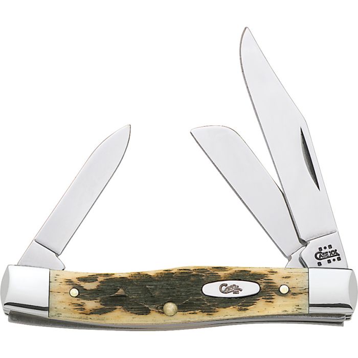 Stockman Amber Bone Brand : Case Cutlery Item Number: CA079