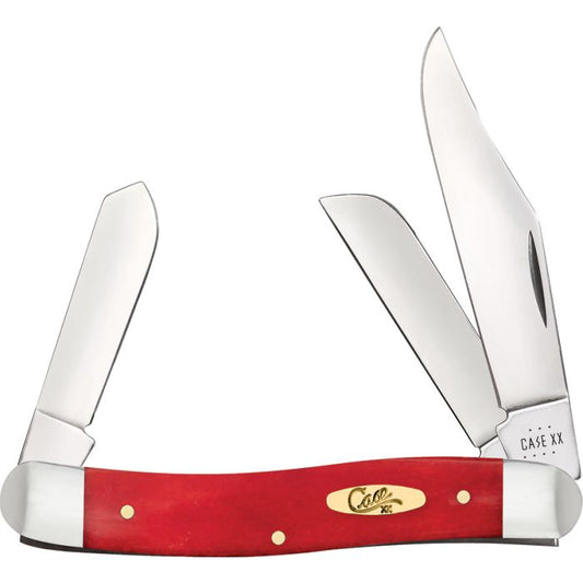 Stockman Dark Red Bone Brand : Case Cutlery Item Number: CA10764