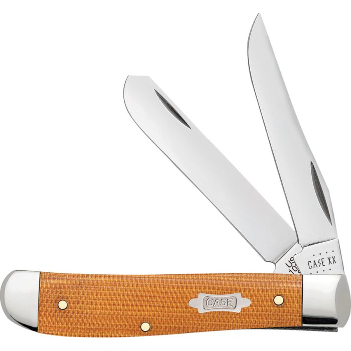 Mini Trapper Natural Micarta Brand : Case Cutlery Item Number: CA23695