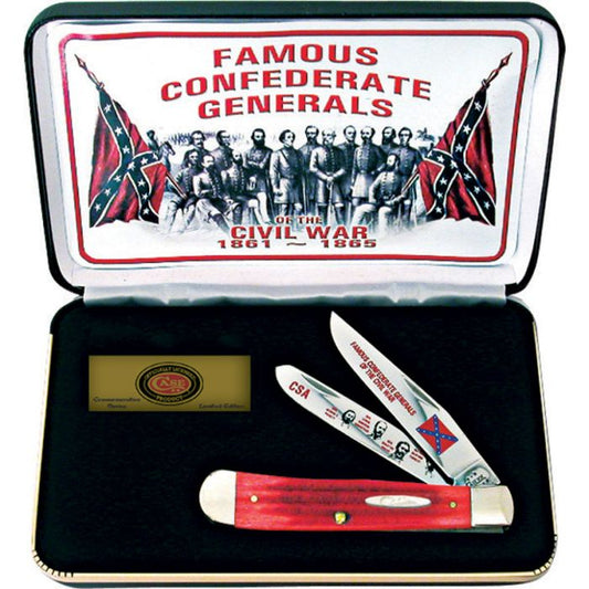 Famous Confederate Generals
Brand Red Bone Trapper
:
Case Cutlery
Item Number: CAFGRPB