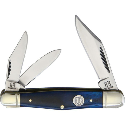 Whittler Blue Smooth Bone
Brand
:
Rough Ryder
Item Number: RR1948