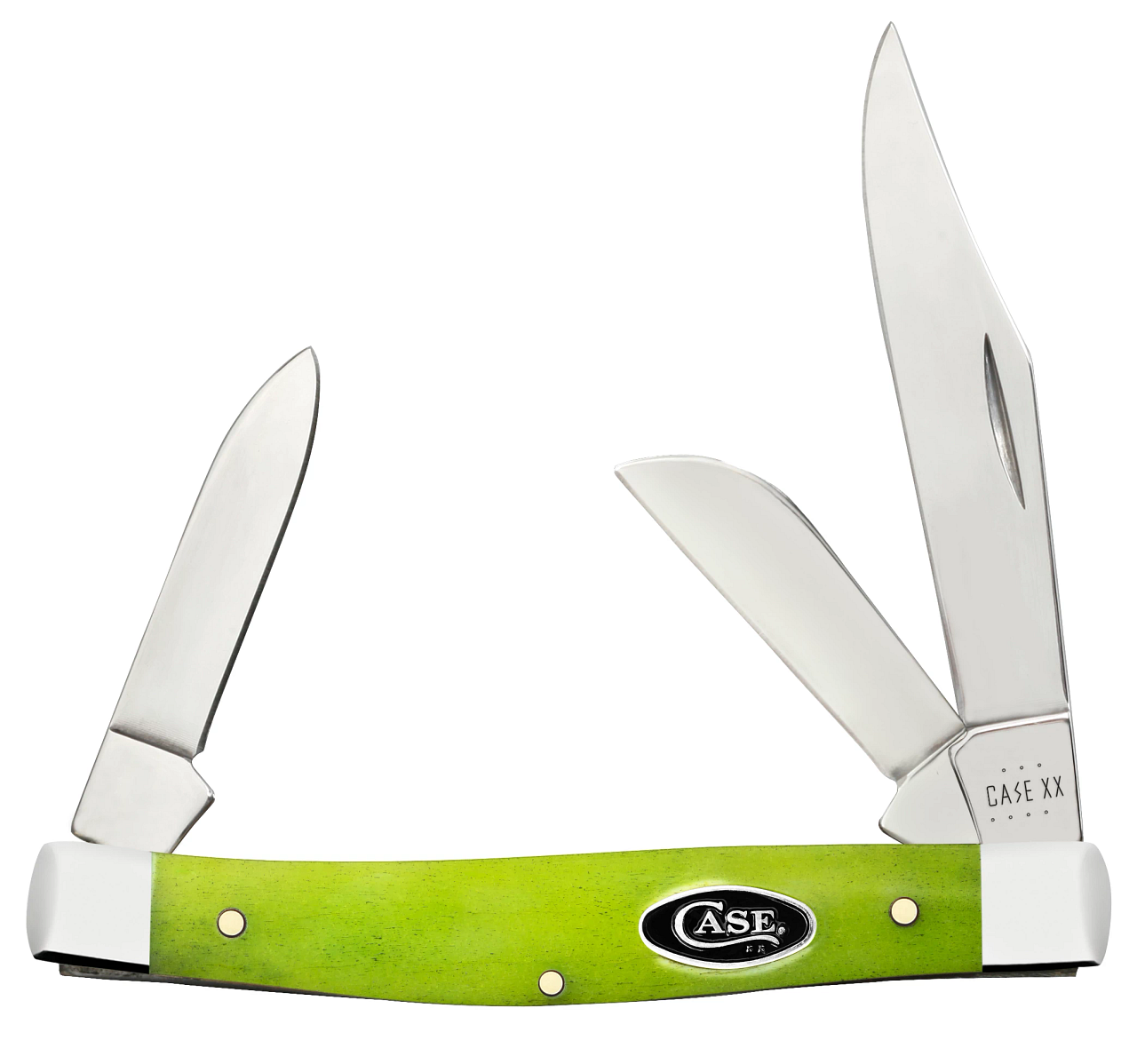 Case XX™ Medium Stockman Green Apple Bone 53035 Stainless Pocket Knife