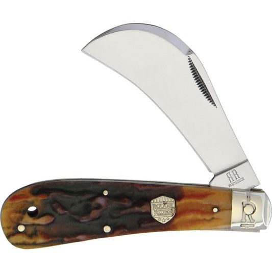 Hawkbill Brown Stag Bone